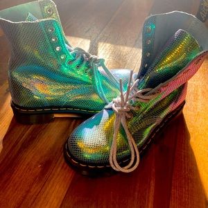 Dr.Martens 1460 Pascal Iridescent boots. *New* never worn
